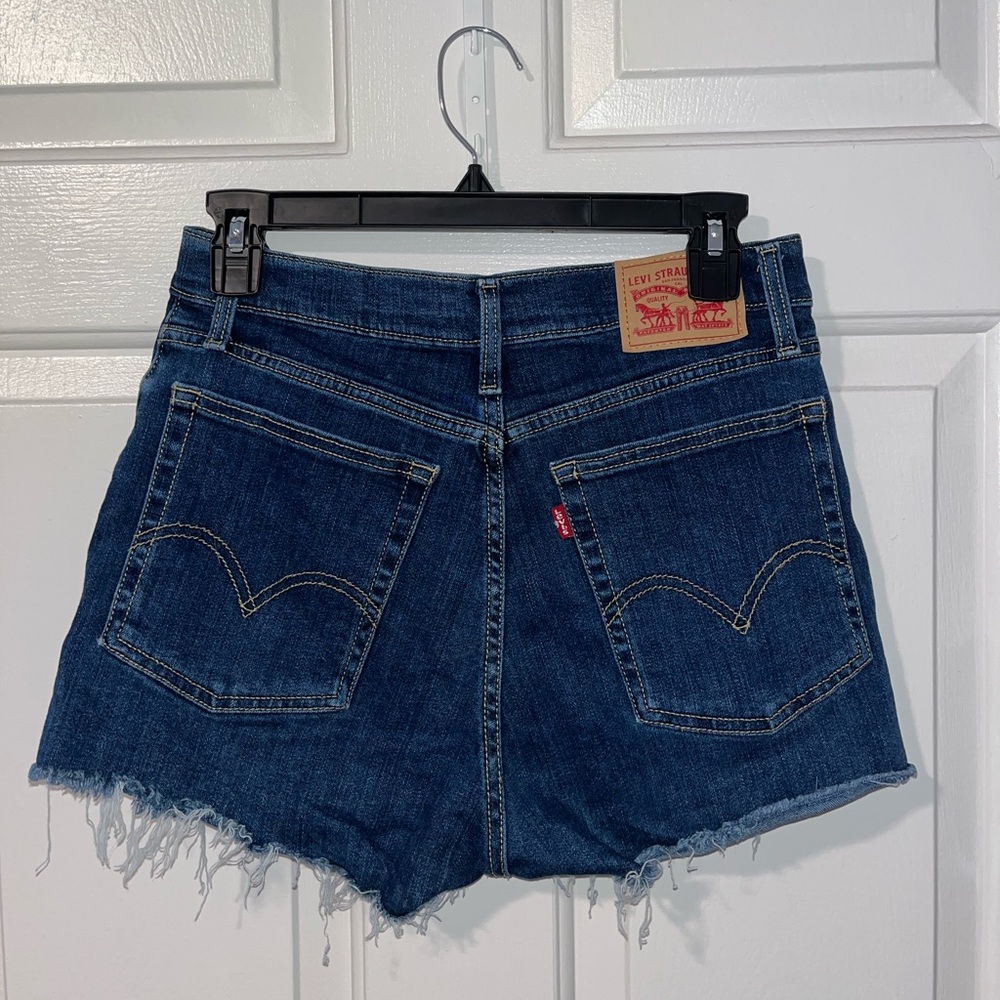 Levi’s Women’s Size 29 High-rise Blue Jean Shorts